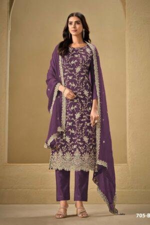Chinon Salwar Kameez Suit