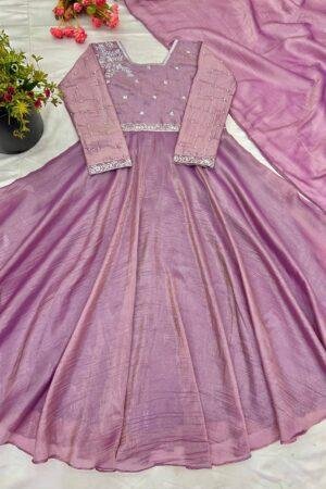 Heavy Designer Party Wear Look Gown