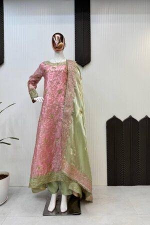 HEAVY SEQUENCE EMBROIDERY WORK