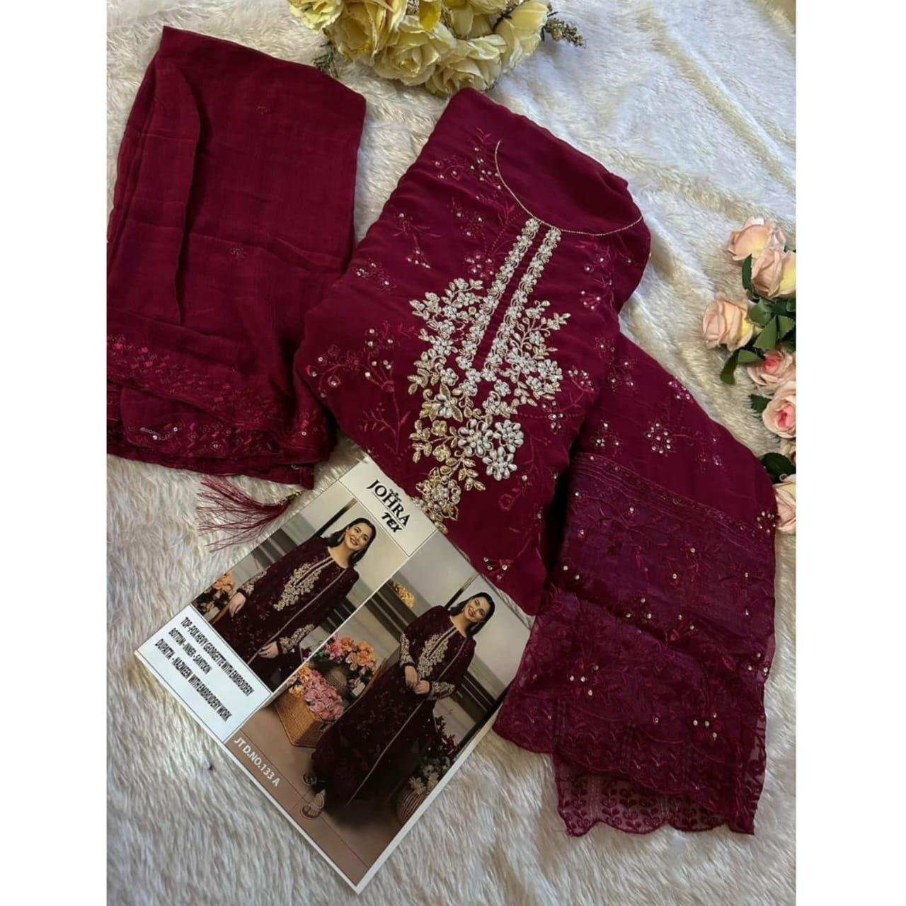 FOX GEORGETTE EMBROIDERED - Image 6