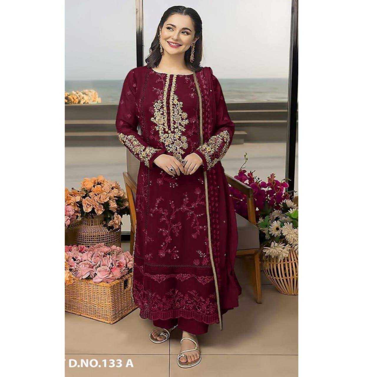 FOX GEORGETTE EMBROIDERED - Image 2