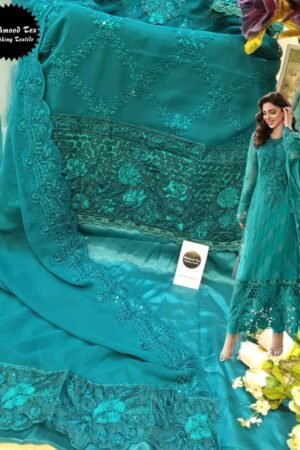 BLOOMING FOX GEOREGETTS WITH HAVYE EMBROIDERY