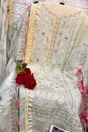 Graceful Elegance Woven with Embroidery