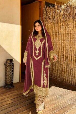 Premium Designer Readymade Top Palazzo & Dupatta Collection